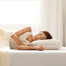 KIGEOL PILLOW 功能性過敏護理一體成型完美肩部舒適枕頭, Ivory, 2個