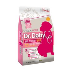 닥터도비 강아지 기능성 사료, 장건강/유산균, 2kg, 1개