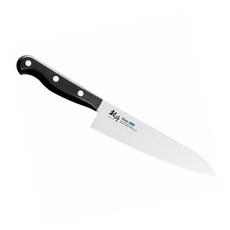 SHIMOMURA 下村工業 日本製職人專用不鏽鋼三德刀, 18cm 鉬釩不鏽鋼材質 鋒利耐用, MSL-102, 1支