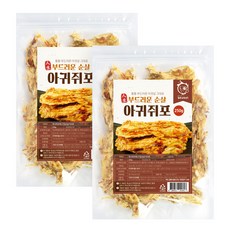 해야미 구운 순살 아귀쥐포채, 250g, 2개