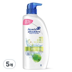 헤드앤숄더 두피 토탈 솔루션 애플프레쉬 두피 트리트먼트, 850ml, 5개