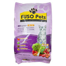 FUSO Pets 福壽 貓食，鮭魚+牛肉口味，9.0公斤, 鮭魚 + 牛肉, 9.07kg, 1袋