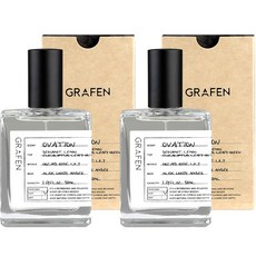 그라펜 남성용 오베이션 오 드 퍼퓸, 50ml, 2개