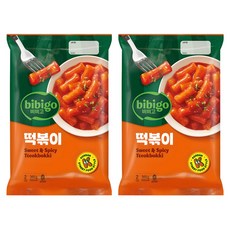 CJ bibigo 辣炒年糕料理包, 360g, 2袋