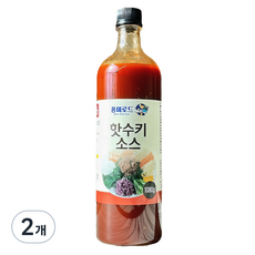 풍미로드 핫수키소스, 1080g, 2개