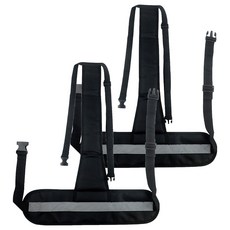 Dr. Felice J 輪椅輔助帶安全帶黑色, 單品, 2個