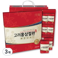 KOREA PREMIUM REDJINSENG 切片紅蔘禮盒 15包入+提袋, 300g, 3盒