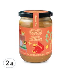 퀸즈트리 피넛버터 크런치, 2개, 500g