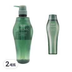 시세이도 휀테포르테 지성 샴푸 250ml + 500ml 세트 JHK_643, 2세트