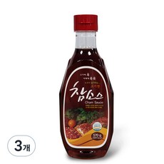 우리식품 고기엔 참소스, 570g, 3개