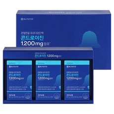 종근당건강 관절연골 뮤코다당단백 콘드로이친 선물세트, 3개, 60정