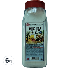 해가원 베이킹소다, 6개, 900g