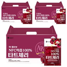 미쁨생활건강 딱좋아 NFC착즙 타트체리즙, 90개, 70ml 90개, 70ml
