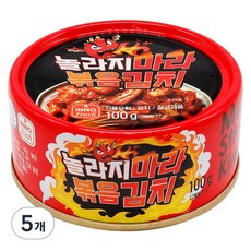 不要驚訝炒泡菜罐頭, 100g, 5個