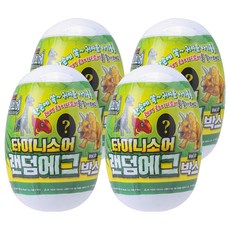공룡메카드 타이니소어 랜덤 에그 박스 Vol. 01 애니메이션 프라모델, 4개 4개