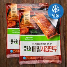 풀무원 메밀 지짐만두 (냉동), 400g, 2개