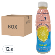 金博家 粉紅鹽檸檬飲 500mL x 12瓶，使用台灣檸檬原汁，搭配喜馬拉雅山岩鹽，不添加人工添加劑