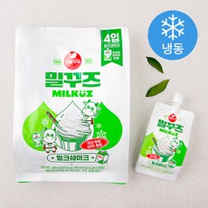 서울우유 밀꾸즈 밀크쉐이크 4개입 (냉동), 600ml, 1개