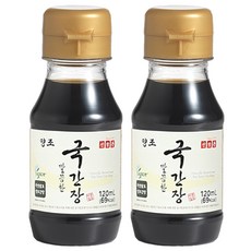 신앙촌 양조 테이블 국간장, 120ml, 2개