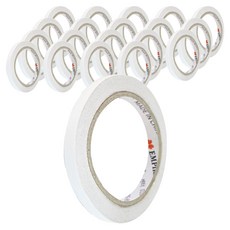 엠파이어 양면테이프 10mm x 20m, 화이트 반투명, 20개