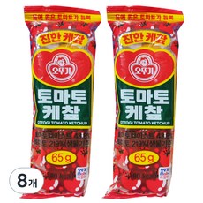 오뚜기 토마토 케찹, 65g, 8개