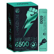 라이프힐 국내산 고함량 NEW 아르기닌 6500, 15개, 20g