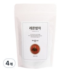 청년농원 저온가공 레몬밤차 삼각티백, 700mg, 50개입, 4개