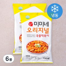 미미네 오리지널 국물떡볶이 (냉동), 570g, 6개