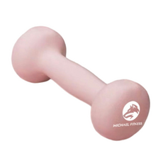 MICHAEL FITNESS 麥克健身 2kg 鑄鐵啞鈴, 環保材質 耐用抗摔, 1個