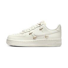 NIKE 耐吉 W Air Force 1 LX Sail Metallic Gold 低筒四勾運動鞋