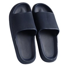 居家防滑拖鞋Set, EVA材質, 居家室內防滑拖鞋, 40~41, 藏青色, 1組