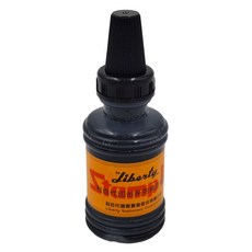 LIBERTY 利百代 SI-02 印台補充液 55ml 印水 蓋章擦印專用, 黑色