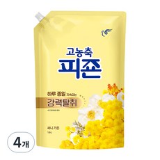 피죤 고농축 강력탈취 오리지널 섬유유연제 써니가든 리필