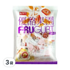 盛香珍 優酪果園 綜合風味, 330g, 3袋