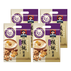 QUAKER 桂格 每日營養穀珍核桃堅果 無添加糖, 25g, 4袋, 10包