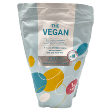 THE VEGAN 樂維根 優纖植物高纖優蛋白 水蜜桃, 1kg, 1包