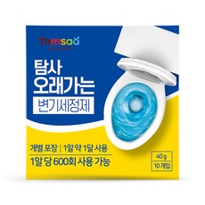 탐사 오래가는 변기세정제, 40g, 2세트