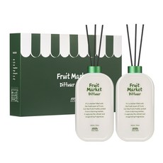 에이로마 후르츠마켓 디퓨저 선물세트 550ml, 1세트, 피치