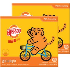 광동 비타500 데일리 스틱, 140g, 2개