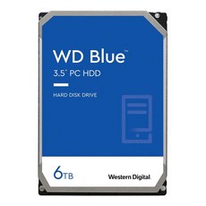 WD SATA 3.5吋硬碟 藍標 WD60EZAX 6TB 桌上型電腦硬碟