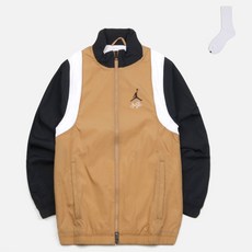 Nike男款Jordan Essential夾克 FN4622-231+Well Done襪子組