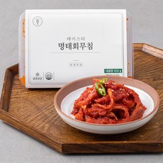 세모수명태회무침