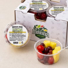 만나 프레시 믹스 파인 포도 방울, 250g, 4개