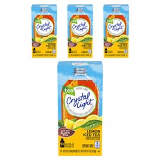 Crystal Light 檸檬冰茶風味沖泡飲隨身包, 1.98g, 10條, 4盒