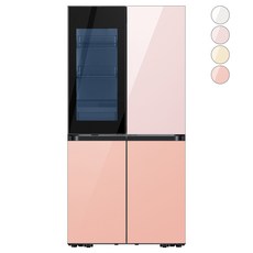[색상선택형] 삼성전자 비스포크 키친핏 4도어 냉장고 596L 방문설치