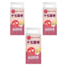 三好米 十七穀米，添加紅藜新配方，日本最新流行養身穀米, 1.2kg, 3包