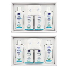 Chicco 寶貝 Baby Moments 嬰兒植萃沐浴柔膚質感禮盒, 2盒