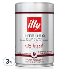 일리커피 다크 원두 250g (7723) illy DARK 250GR BEANS, 3개, 홀빈(분쇄안함)