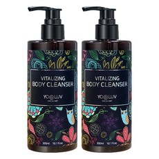 YO LUV 活力沐浴乳 柑橘香, 300ml, 2個