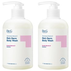 닥터지 더모이스처 배리어 D 리치덤 바디 워시, 400ml, 2개 400ml, 2개